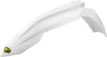 CYCRA Front Fender - White - KTM - EX/SX/XC '16-'23 1CYC-1543-42