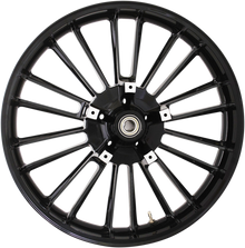 COASTAL MOTO Wheel - Atlantic 3D - Front - Dual Disc/with ABS - Black - 21x3.5 3D-ATL213SBABST