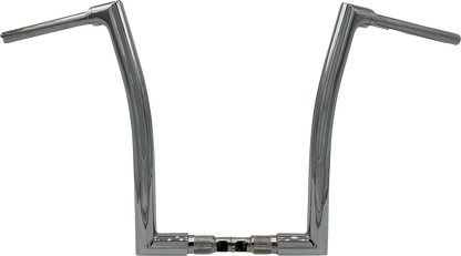 FAT BAGGERS INC. 1-1/2" EZ Install Flat Top Handlebar - 16" - Chrome 616016