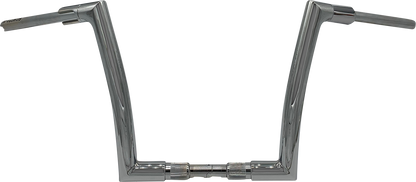 FAT BAGGERS INC. 1-1/2" EZ Install Flat Top Handlebar - 12" - Chrome 618012