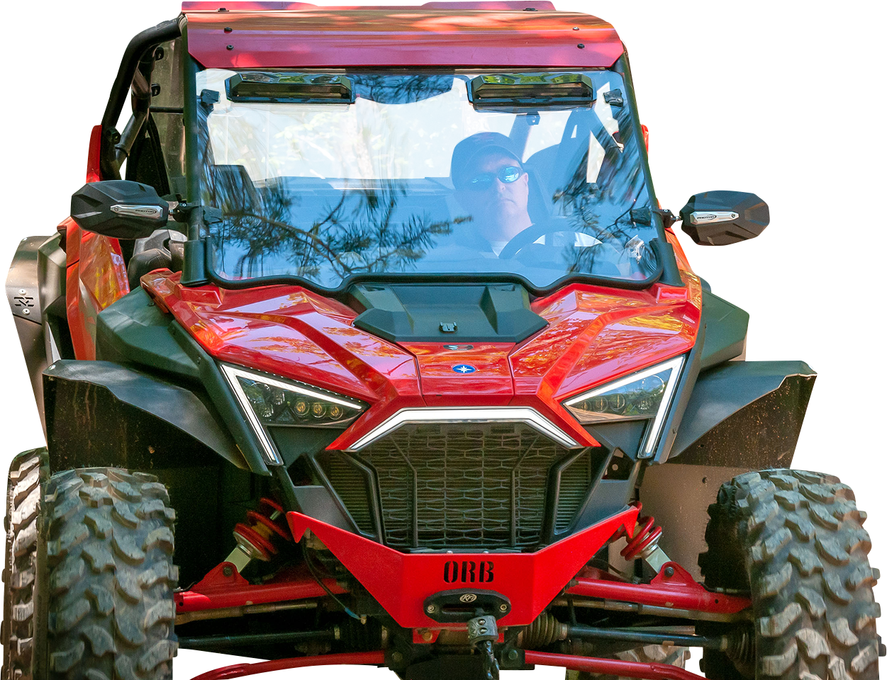 SEIZMIK Windshield - Vented - RZR 50-50231KIT