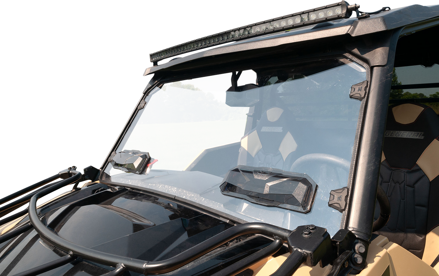 SEIZMIK Windshield - Vented - General 50-50229KIT