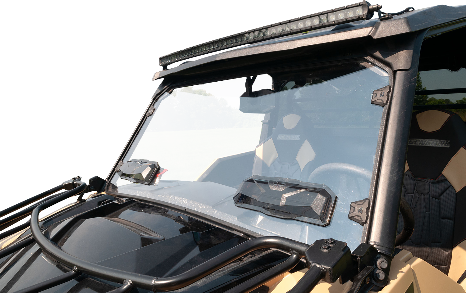 SEIZMIK Windshield - Vented - General 50-50229KIT