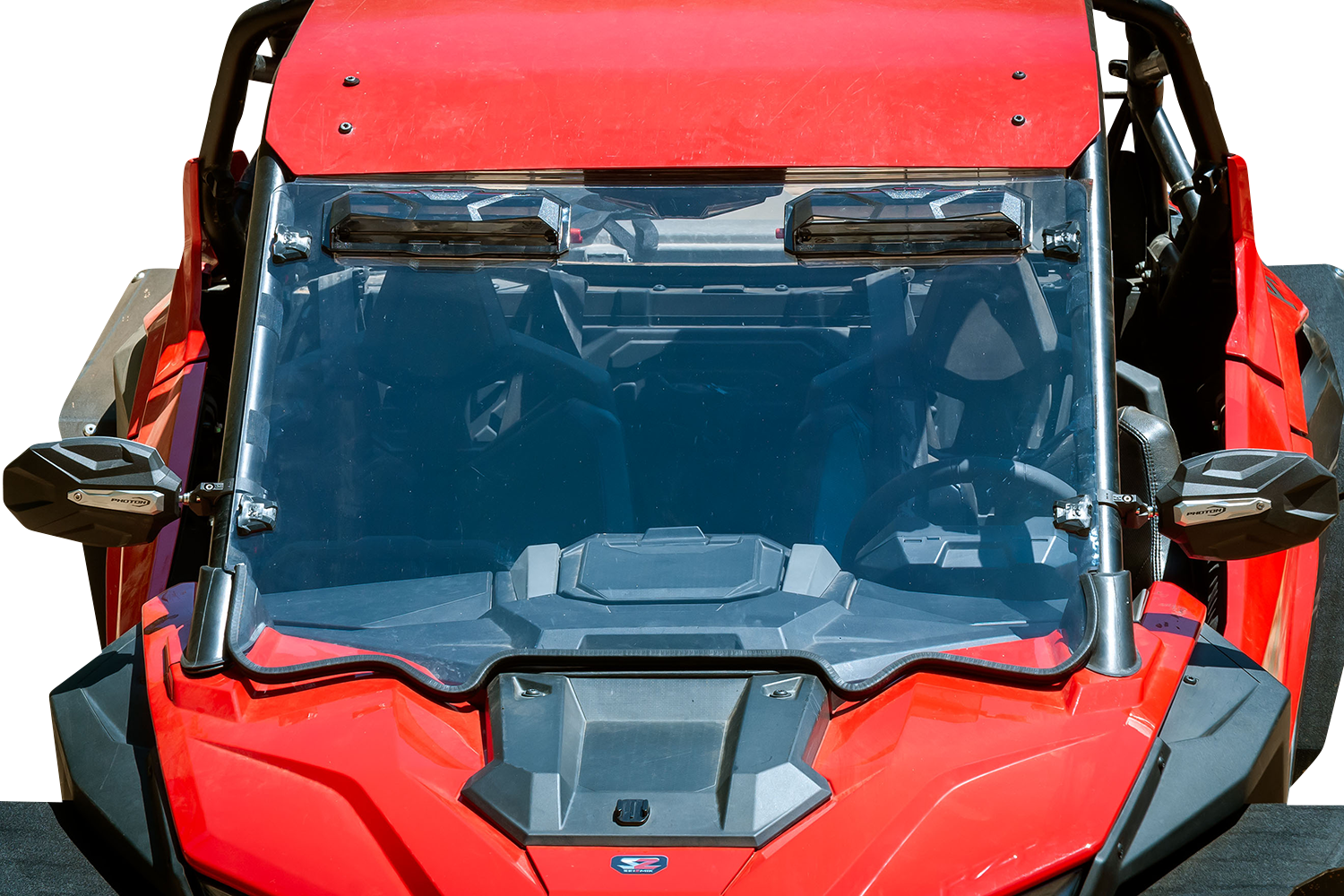SEIZMIK Windshield - Vented - RZR 50-50231KIT