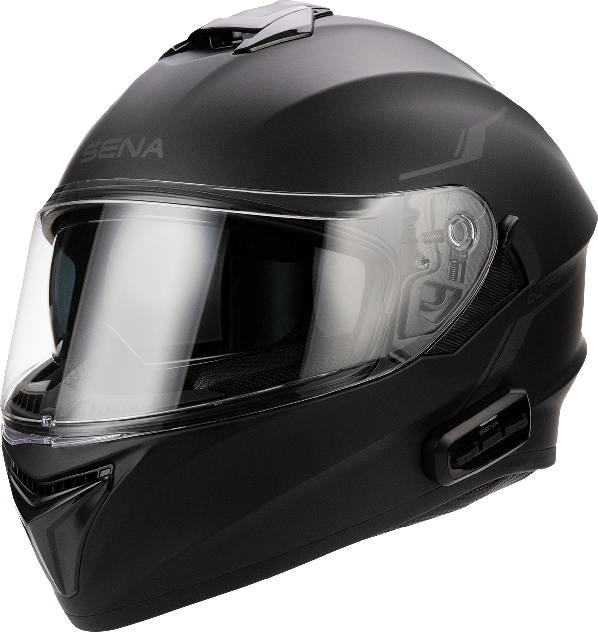 SENA OutForce Helmet - Matte Black - Medium OUTFORCE-MB00M