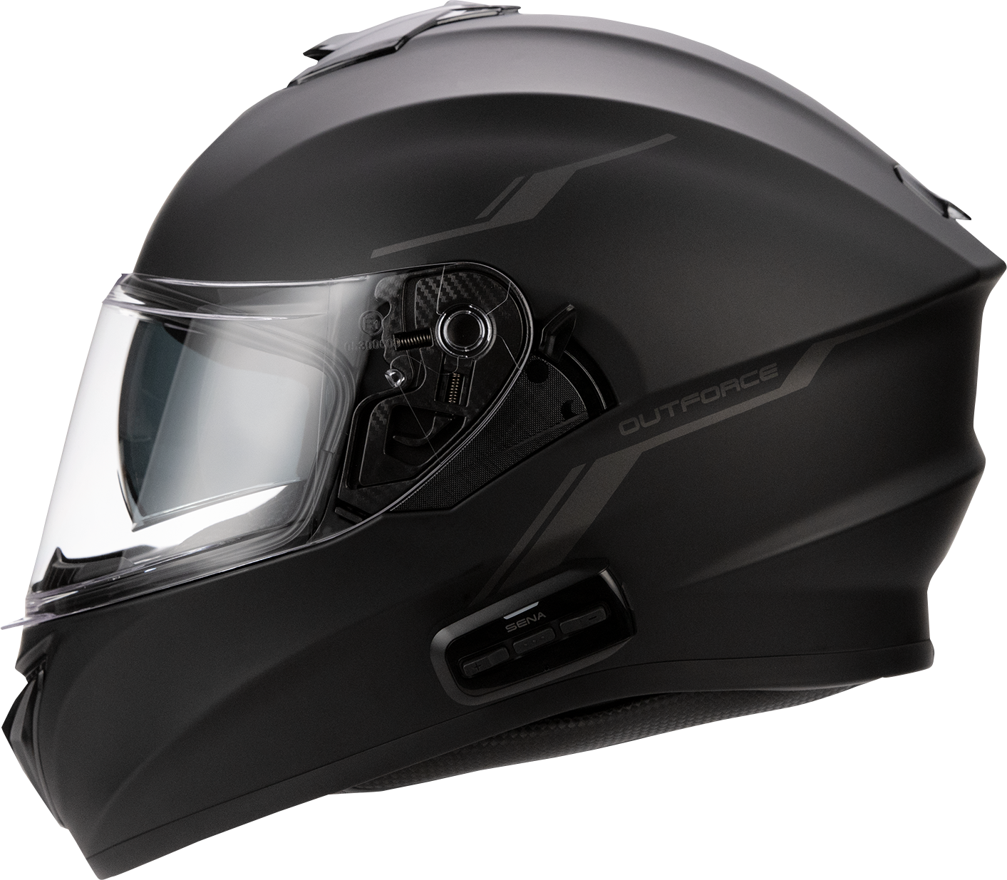 SENA OutForce Helmet - Matte Black - 2XL OUTFORCE-MBXXL