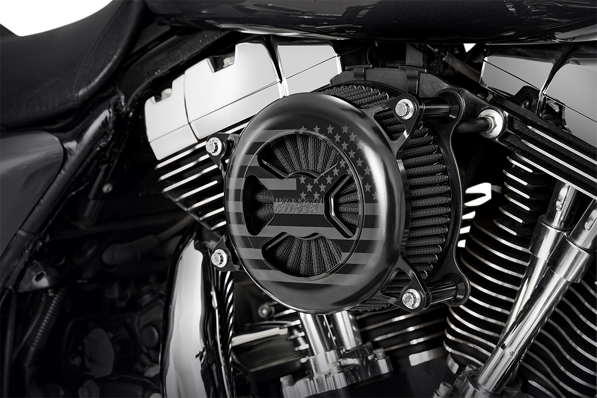 VANCE & HINES VO2 X Air Intake Kit - Black Wrinkle 42359
