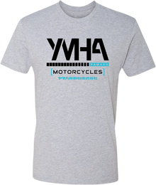 YAMAHA APPAREL Yamaha Rev T-Shirt - Heather Gray - XL NP21S-M3141-XL