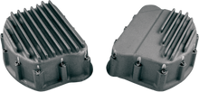 CUSTOM CYCLE ENGINEERING Finned Rocker Covers - Natural FRC 2003-3