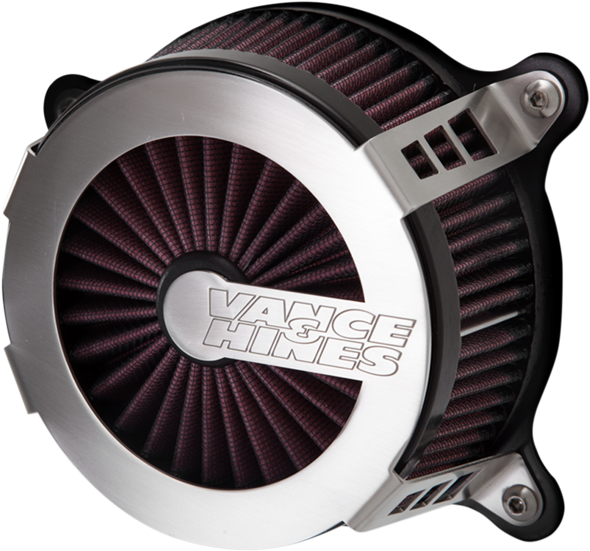 VANCE & HINES VO2 Cage Fighter Air Intake Kit - Brushed 70369