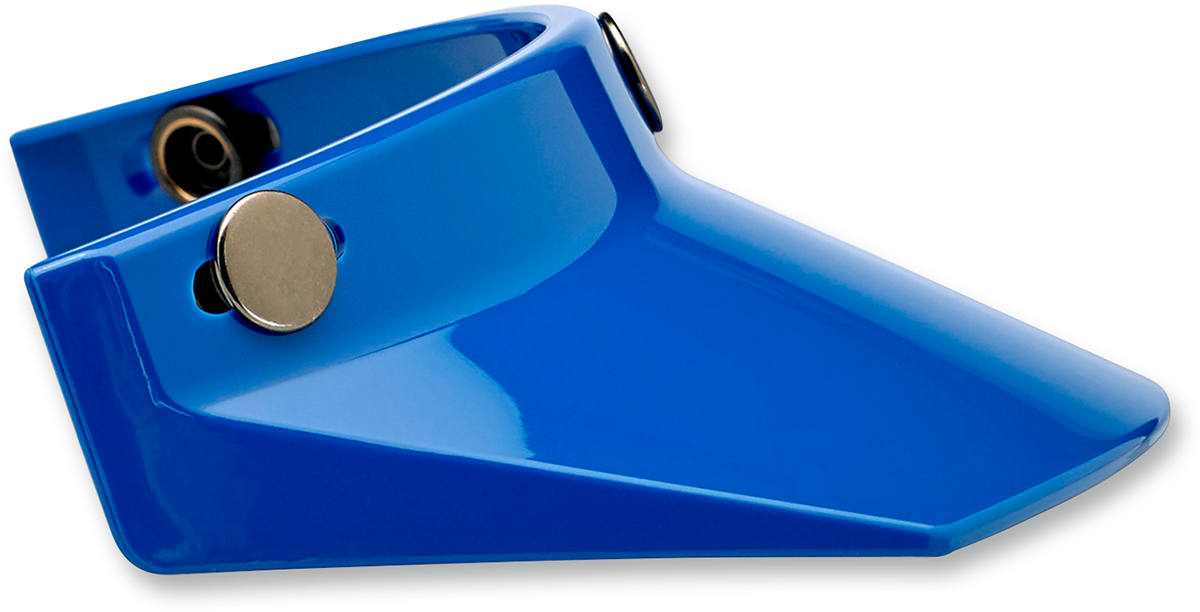 BILTWELL Moto 3-Snap Visor - Blue 2002-564