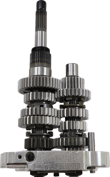 BAKER DRIVETRAIN Gear Set - Overdrive/6-Speed - Polished - '02-'06 Touring OD6-404P2-02