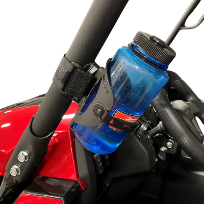 BIKASE Water Bottle Cage - ABC - Adjustable - 3-1/4" Diameter Strap 1022A