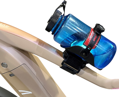 BIKASE Water Bottle Cage - ABC - Adjustable - 3-1/4" Diameter Strap 1022A