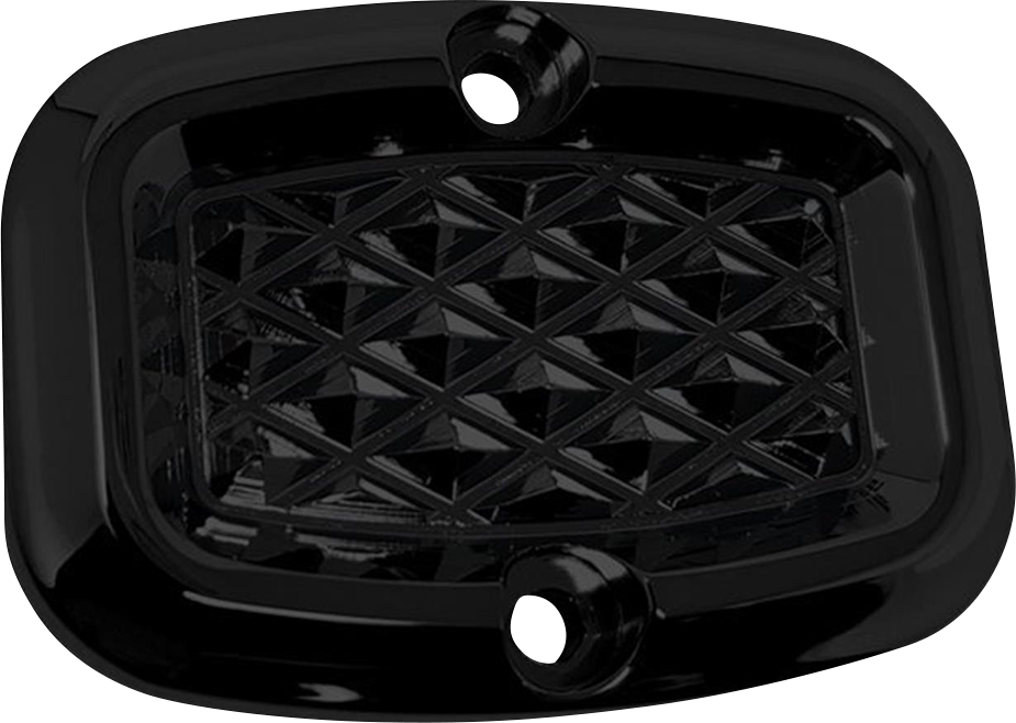 COVINGTONS Rear Master Cylinder Cover - Diamondback - Black C3057-B