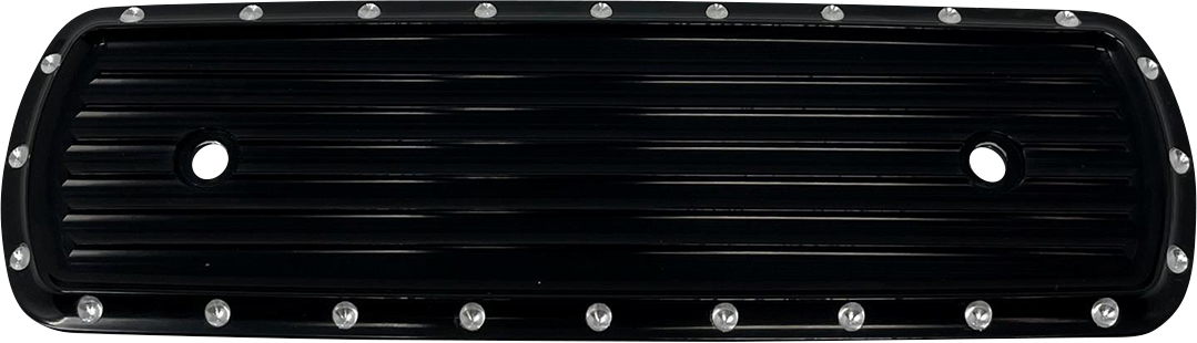 COVINGTONS Air Cleaner Cover Insert - Dimpled - Black C1318-B