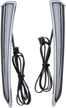 CIRO Lower Fairing Lights - Chrome 45800