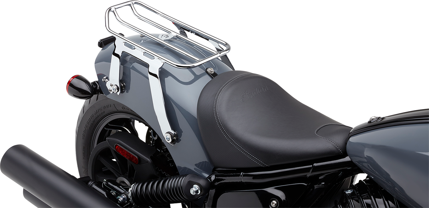 COBRA Solo Luggage Rack - Chrome - Chieftain 502-2512