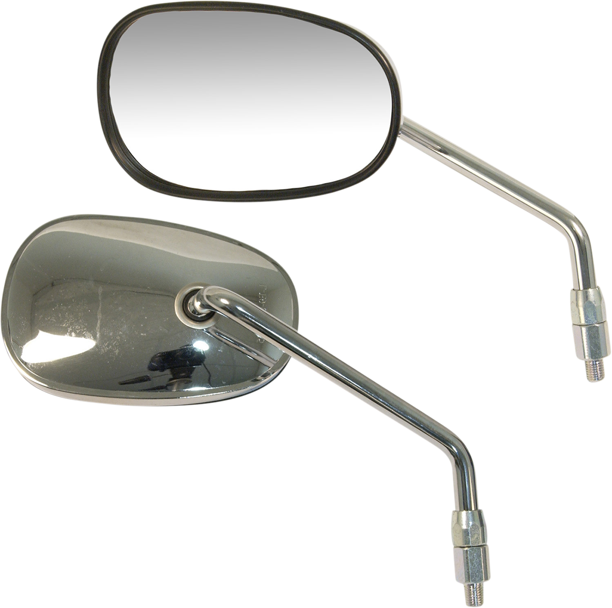 EMGO Mirror - OEM/Replacement - Rectangle - Chrome - Right - Each 20-29701