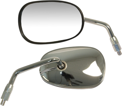 EMGO Mirror - OEM/Replacement - Rectangle - Chrome - Right - Each 20-29711