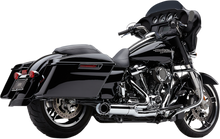 COBRA Turn Out 2-into-1 Exhaust System - Chrome 6271-1