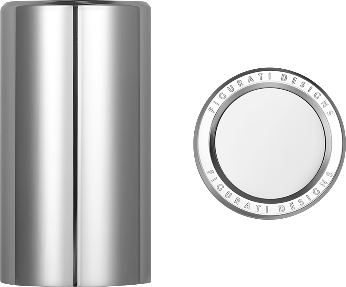 FIGURATI DESIGNS Docking Covers - Long - Silver FD60-DC-2545-SS