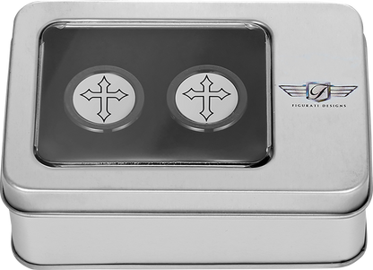 FIGURATI DESIGNS Docking Covers - Short - Cross - Black FD41-DC-2530-BK