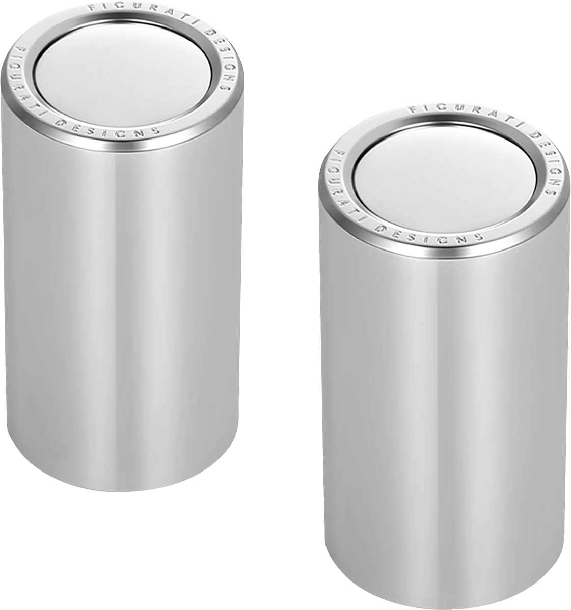 FIGURATI DESIGNS Docking Covers - Long - Silver FD60-DC-2545-SS