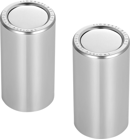 FIGURATI DESIGNS Docking Covers - Long - Silver FD60-DC-2545-SS