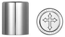 FIGURATI DESIGNS Docking Covers - Cross - Silver FD41-DC-2730-SS