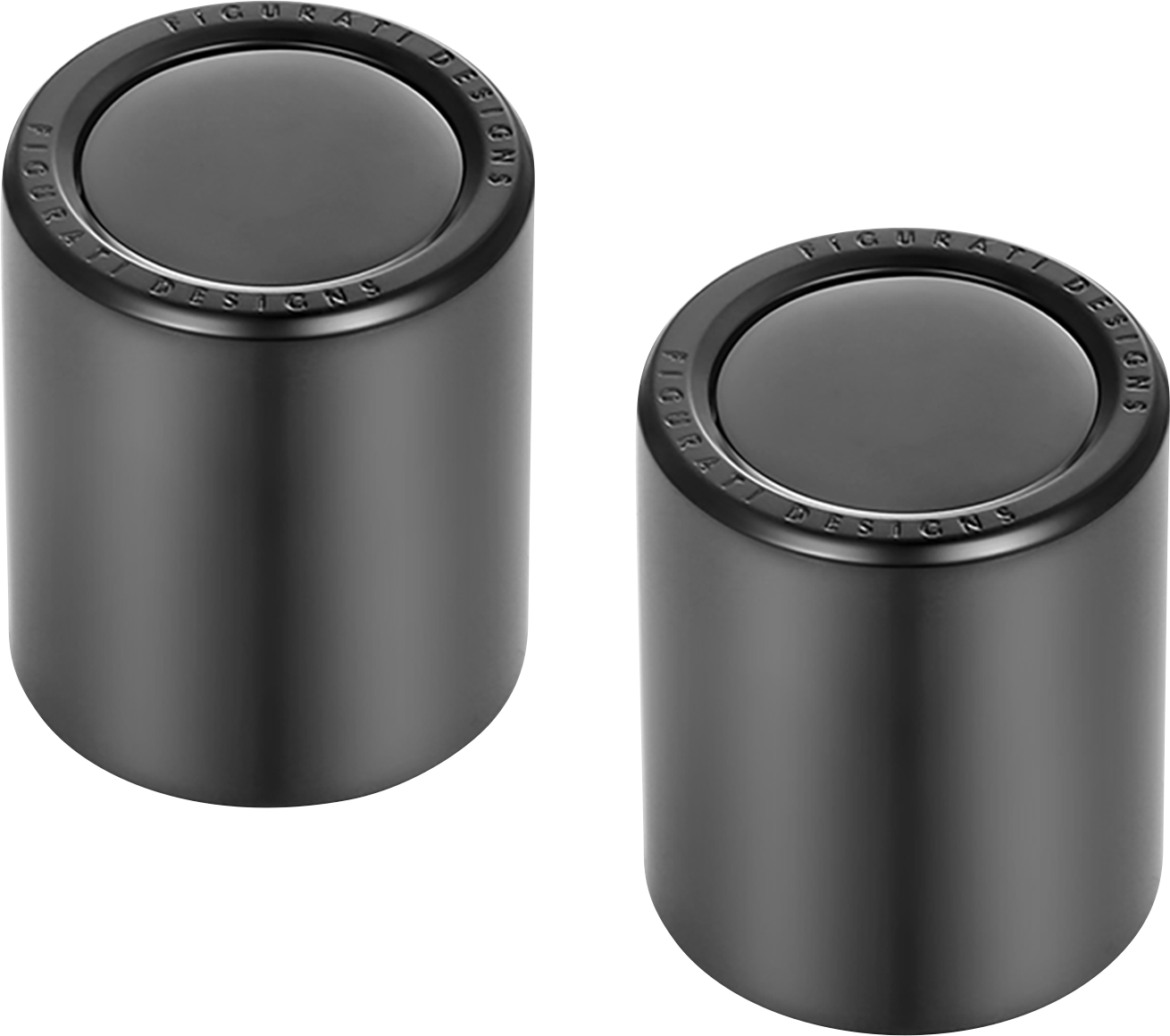 FIGURATI DESIGNS Docking Covers - Short - Black FD65-DC-2530-BK