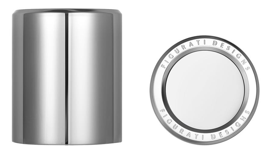 FIGURATI DESIGNS Docking Covers - Silver FD60-DC-2730-SS