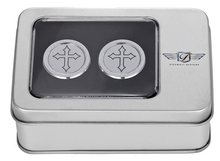FIGURATI DESIGNS Docking Covers - Cross - Silver FD41-DC-2730-SS
