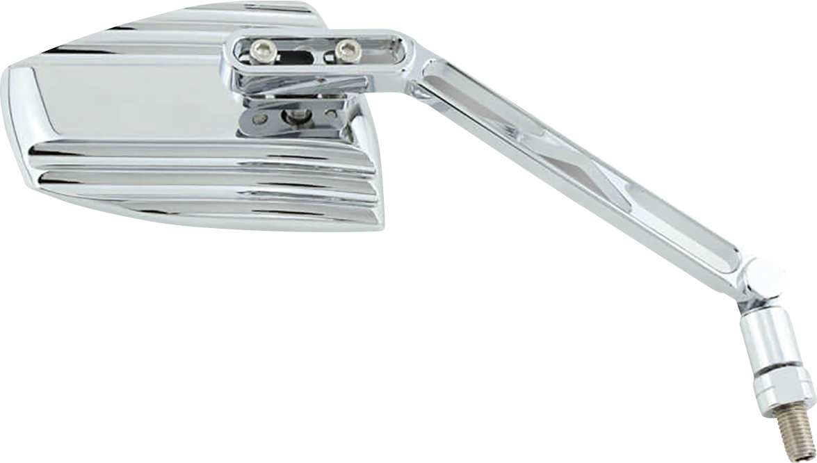 HIGHSIDER Mirrors - Wave - Side View - Triangle - Chrome 301-4910