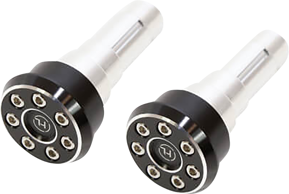 HIGHSIDER Bar End Weights - Conero - Type 2 - Black Gloss 161-036