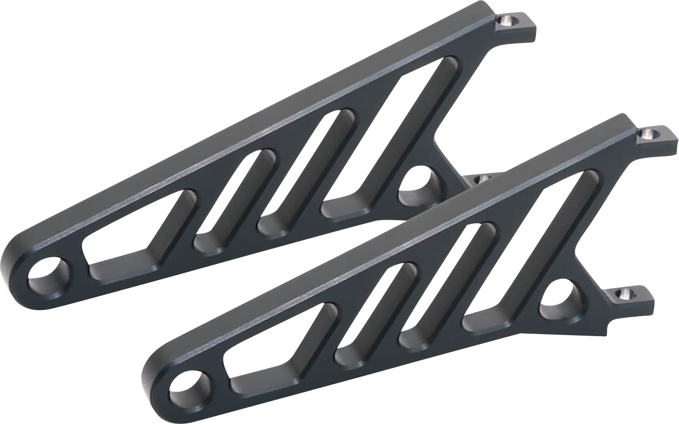 HIGHSIDER Headlight Bracket - Long - Black 220-818