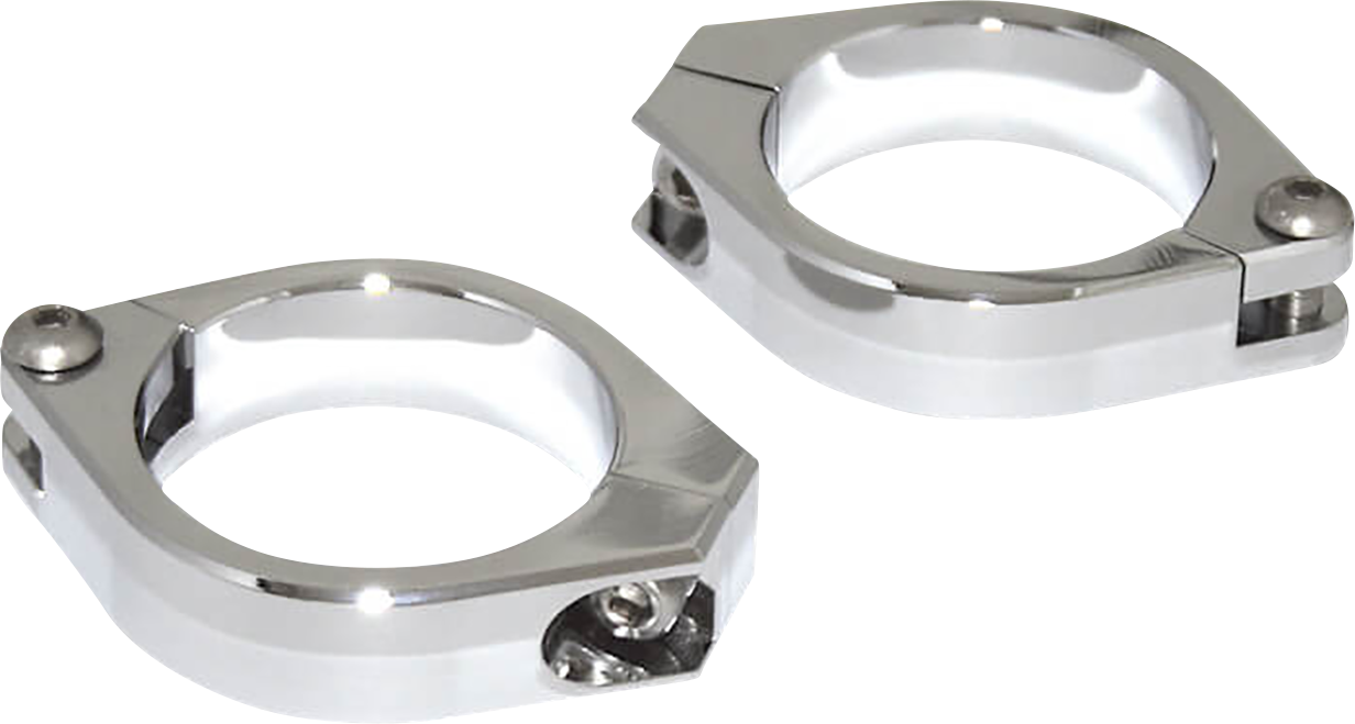 HIGHSIDER Fork Clamps - 42-43 mm - Chrome 207-409