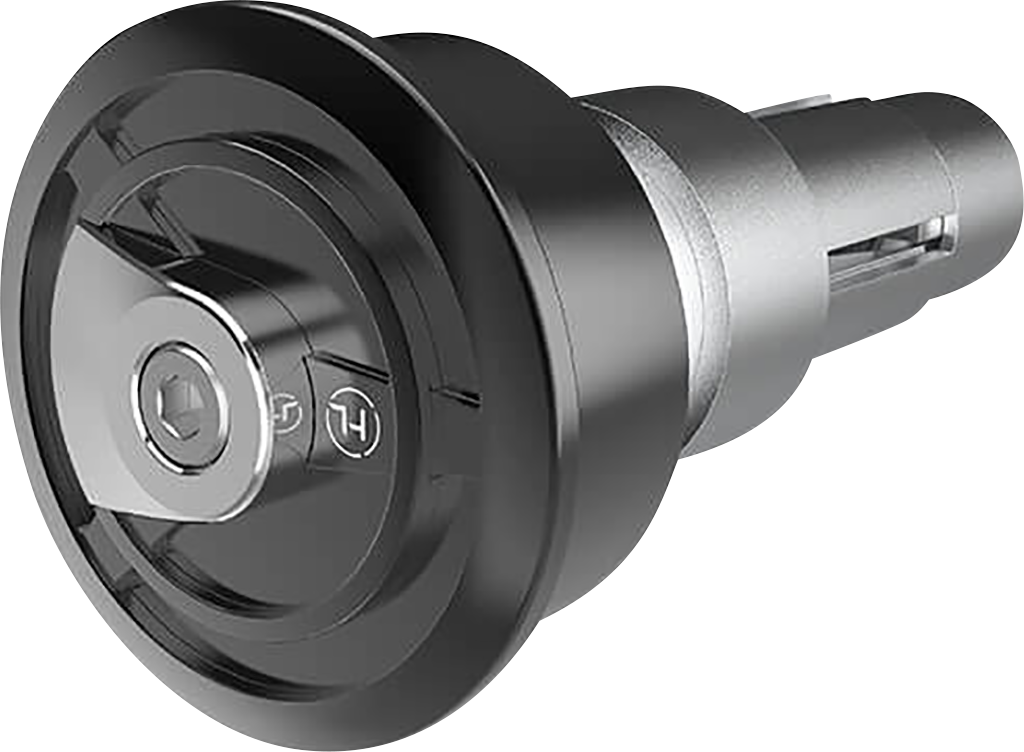 HIGHSIDER Bar End Weights - Akron-XL - Black 161-0901