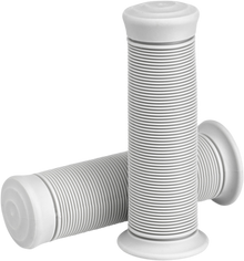 BILTWELL Kung Fu Grips - 1" - White 6701-0201