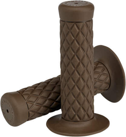 BILTWELL Thruster Bar Grips - 1" - Chocolate 6702-0401