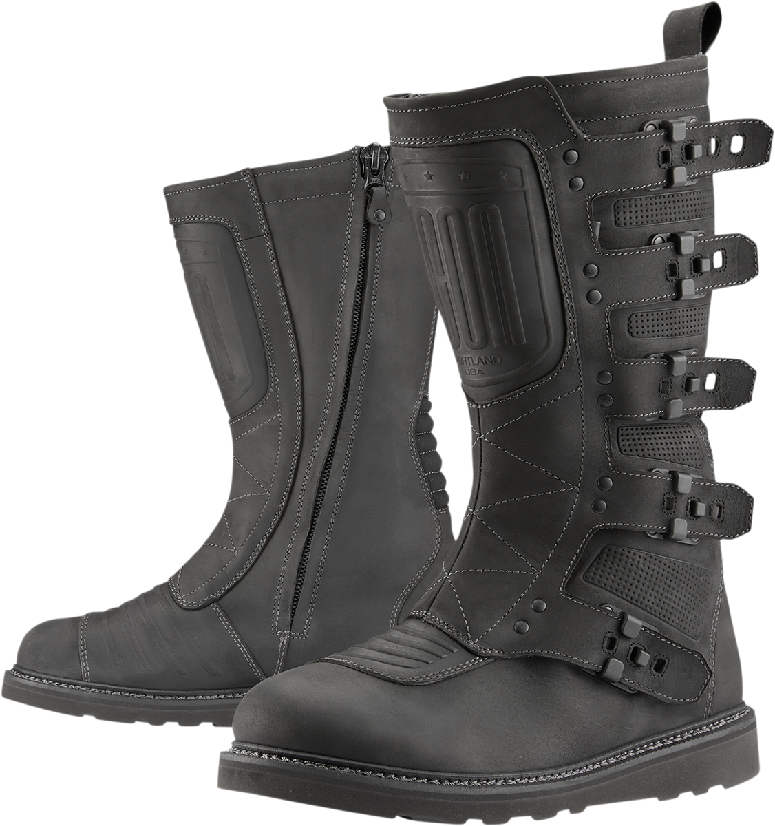 ICON Elsinore 2™ CE Boots - Black - Size 8 3403-1209