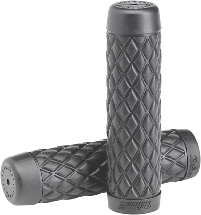 BILTWELL Torker Grips - 1" - Gray 6705-0501
