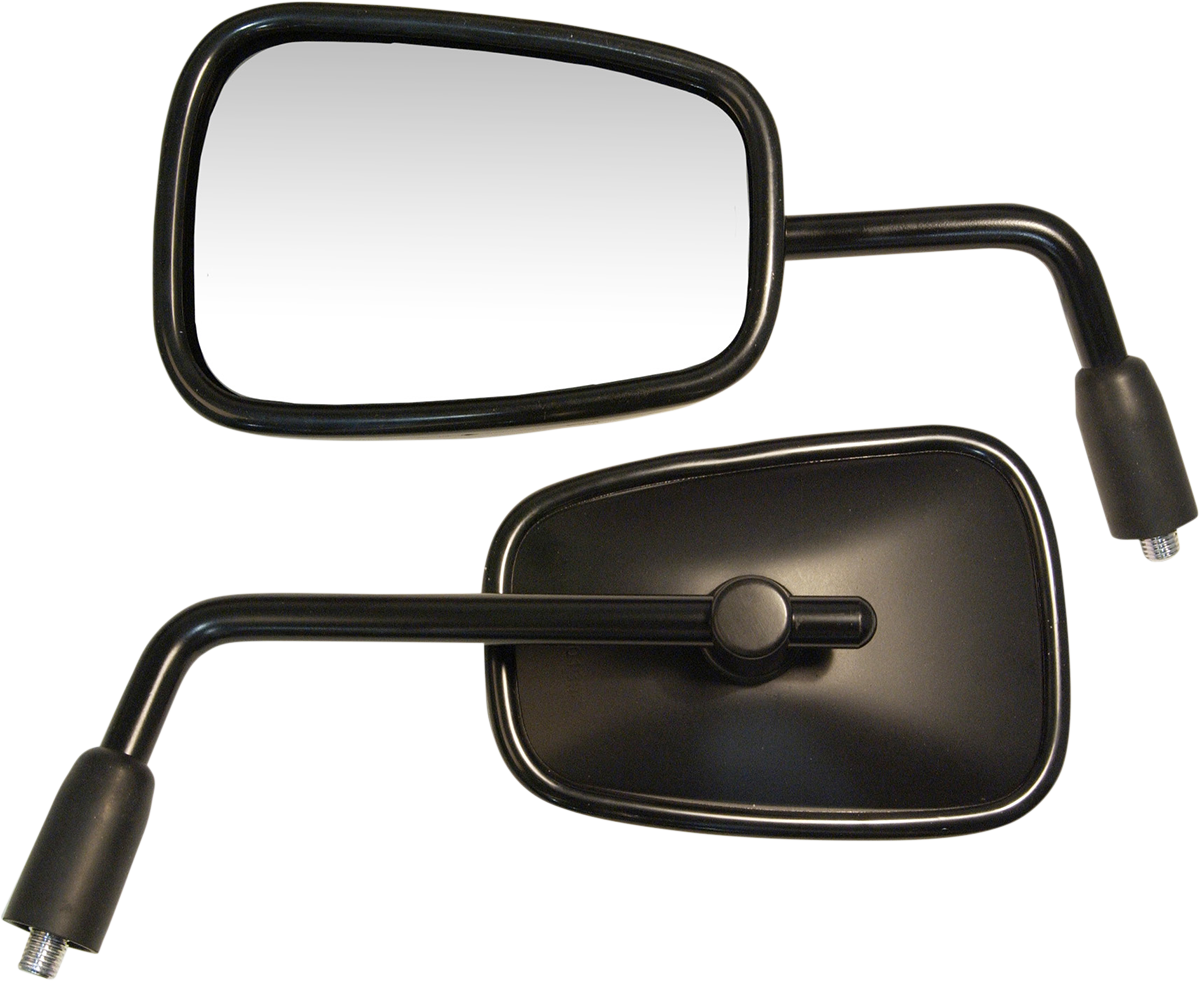 EMGO Mirror - OEM/Replacement - Rectangle - Black - Left - Each 20-43142