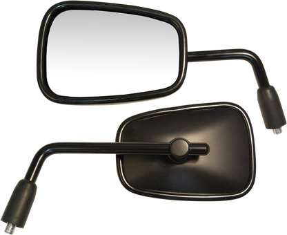 EMGO Mirror - OEM/Replacement - Rectangle - Black - Right - Each 20-43141