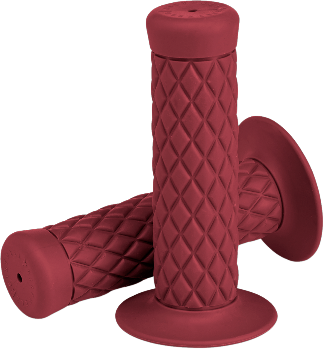 BILTWELL Thruster Bar Grips - 7/8" - Oxblood 6702-0378