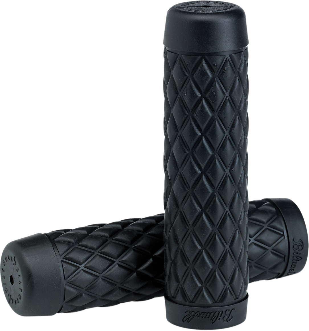 BILTWELL Torker Grips - 7/8" - Black 6705-0178