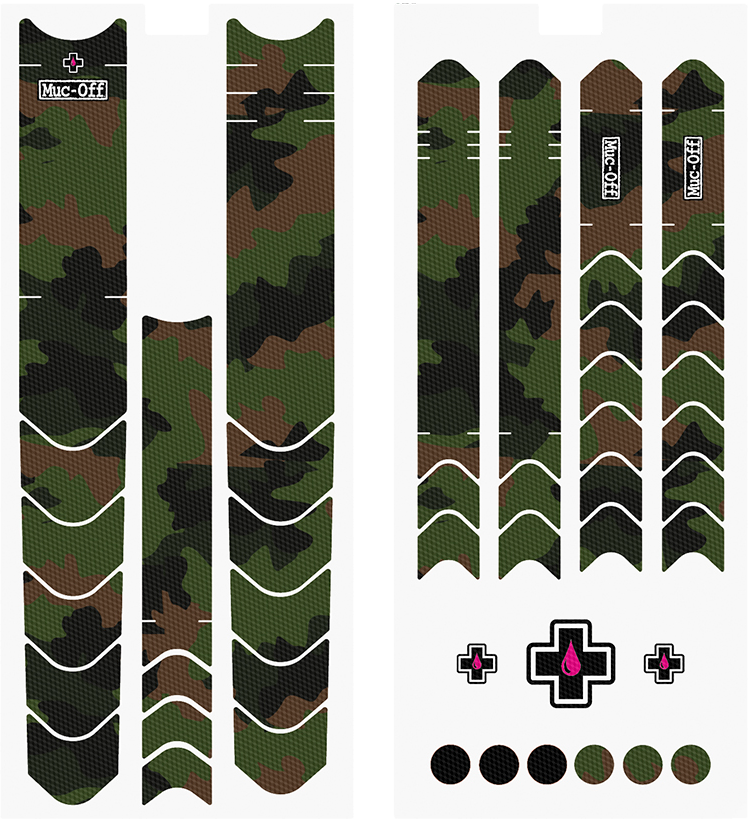 MUC-OFF USA Frame Protection Kit - E-MTB - Camo 20319