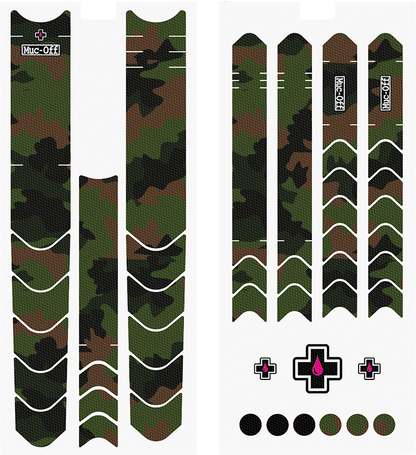 MUC-OFF USA Frame Protection Kit - E-MTB - Camo 20319