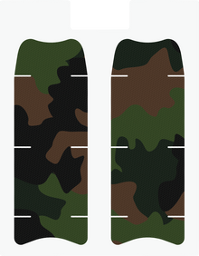 MUC-OFF USA Crank Protection Kit - Camo 20321