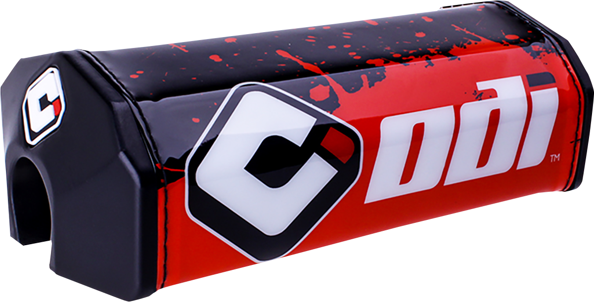 ODI Oversized Handlebar Pad - Splatter - Red/Black H72BPS-RB